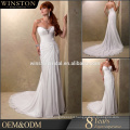 New Fashionable Special Design chiffon dress country western wedding dresses